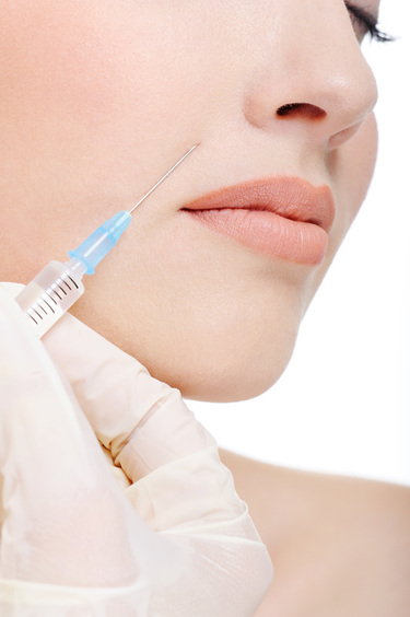 Juvederm Girl Injection